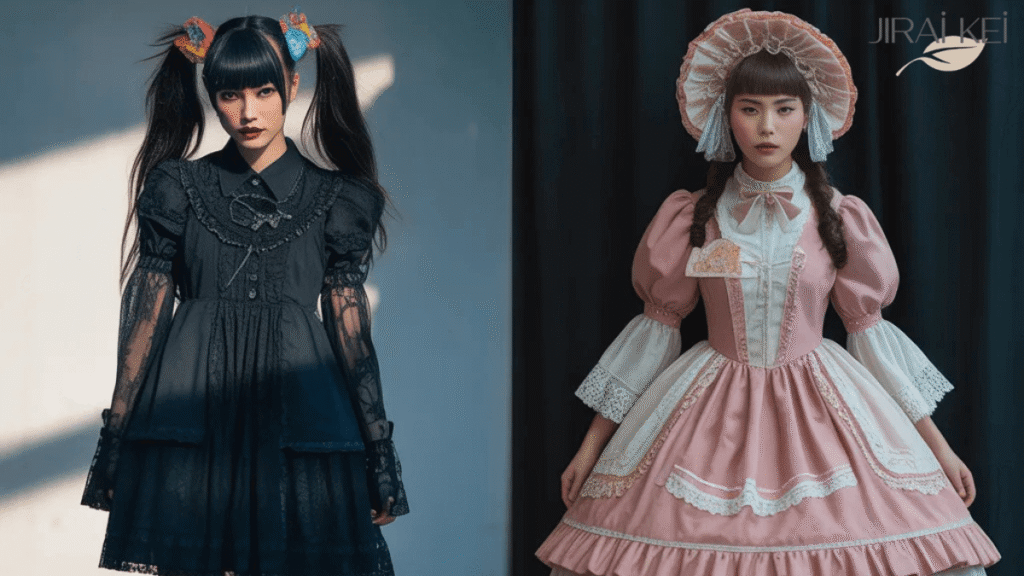 jirai kei vs lolita